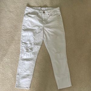 Levi Strauss white jeans